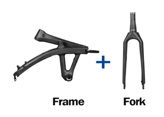 BXT Carbon Folding Bike Frame 3K Weave Folding Bicycle Foladable Frameset 20inch