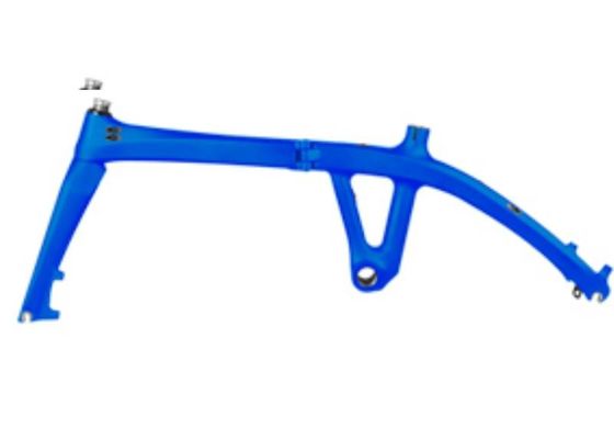 BXT Carbon Folding Bike Frame And Fork Carbon Fiber 3K Weave Frameset