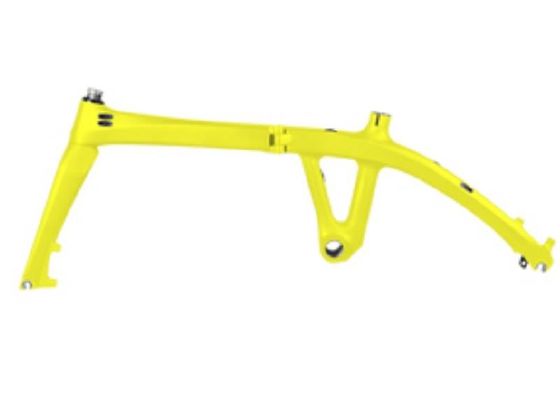 BXT Carbon Folding Bike Frame And Fork Carbon Fiber 3K Weave Frameset
