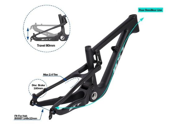 20 Full Suspension Carbon Mountain Bikes 10 Speed Carbon Bike Frame Mtb for Kids