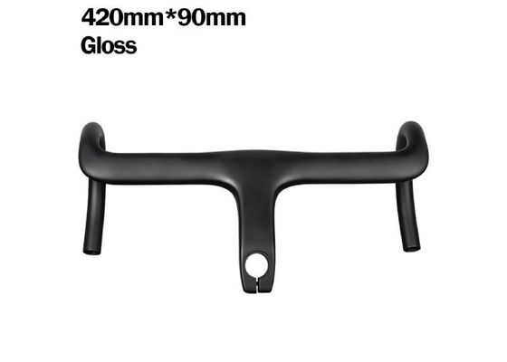 Carbon Aero Road Bike Handlebar Integrated Handlebar For 700c Bike Wheels