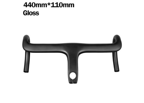 Carbon Aero Road Bike Handlebar Integrated Handlebar For 700c Bike Wheels
