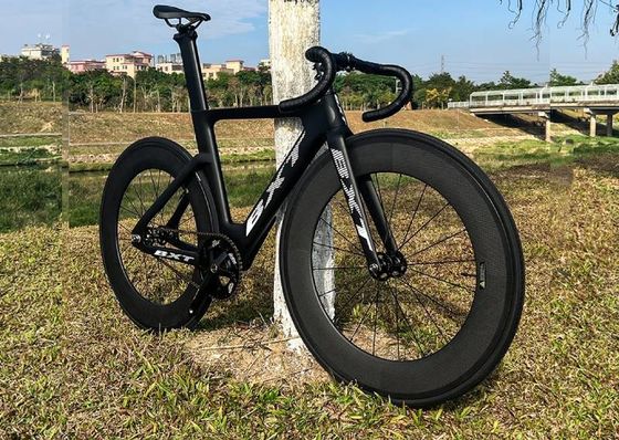 Carbon Fiber Fixed Gear Racing Track Bicycle 700C Aero Technology