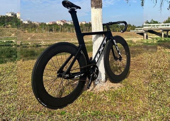 Carbon Fiber Fixed Gear Racing Track Bicycle 700C Aero Technology