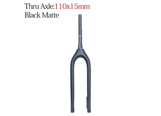 Carbon Fiber T1000 MTB Road Bike Rigid Fork 27.5 Suspension Fork 700C Road Cycle