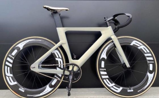 700C Carbon Track Bike Frame Fixed Gear TT Bicycle Frameset Max 25C With Forks