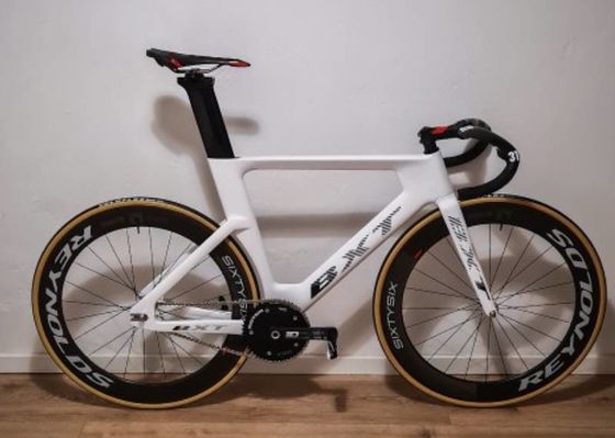 700C Carbon Track Bike Frame Fixed Gear TT Bicycle Frameset Max 25C With Forks