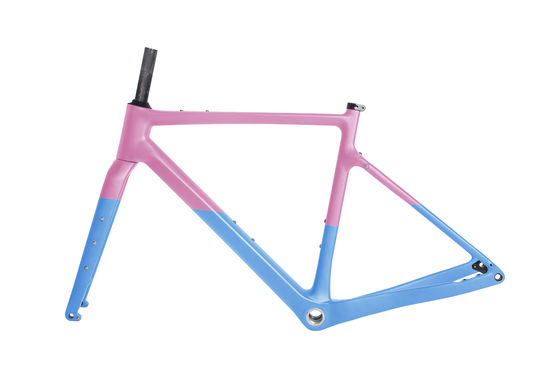 Carbon Fiber Gravel Bike Frame 700C Aero Shaping carbon road frame