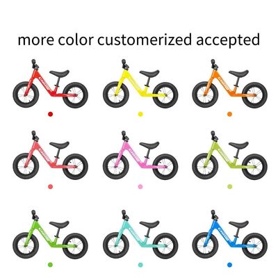 Carbon Fiber T800 12 Inch Childrens Bike No Pedal 2 Alloy wheels