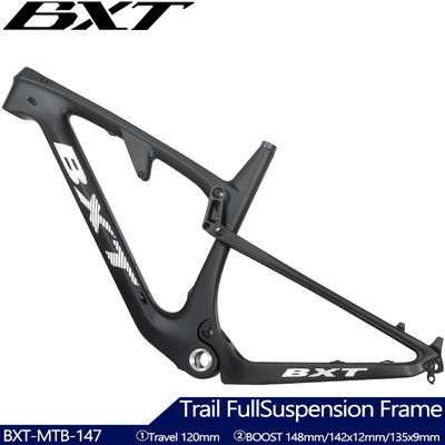 T1000 Carbon Fiber MTB Frame Trail Carbon Fiber Suspension Frame 29er