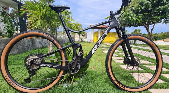 Carbon Fiber 29er Mountain Bike Full Suspension Shimano Gruopset Bicycle 11 Speed