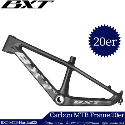 Children Sports Mountain Bike Frame Full Carbon Fiber 20er MTB Bicycle Frames