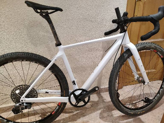 T800 Carbon Gravel Bike Frame Fully Hidden Cable Routing Road Bicycle Frameset 700C