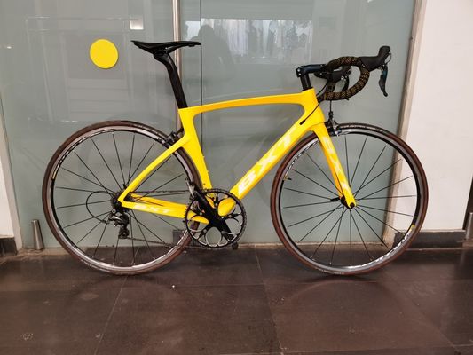 Rim Brake Road Bike Carbon Frame 700C V Brake Tire 25C 150kg Max Load