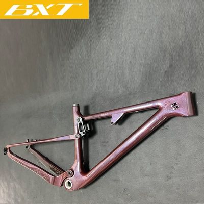 29 XC Full Suspension Carbon Mountain Bike Frame Chameleon Painting Dark Red