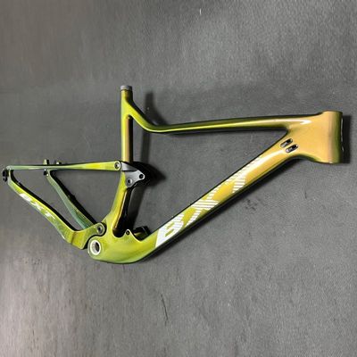 29er Carbon Full Suspension Frame Chameleon Color OEM XC Mountain Bike Frames