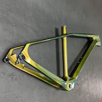Chameleon Color Orange T1000 Carbon MTB Frame Disc Brake 27.5 Mountain Bicycle Carbon Frame
