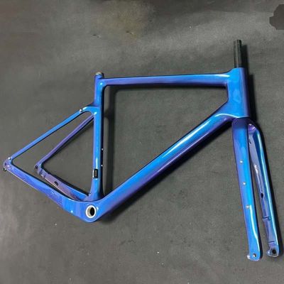 Full Carbon Fiber Gravel Bike Frame 700C Road Bicycle Frameset Hidden Cable