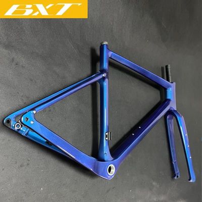 Full Carbon Fiber Gravel Bike Frame 700C Road Bicycle Frameset Hidden Cable