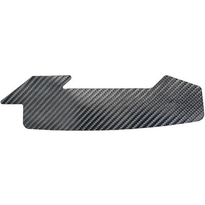 Black Bike Chain Pad Carbon Frame Protector Sticker 4pcs PU Composite Pad