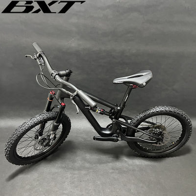 Full Suspension Carbon Mountain Bike 10 Speed Shimano Groupset For Kids