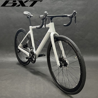 Carbon Gravel Bike With Disc Brake Full Hidden Cable Road Bike 700C Shimano Group Set