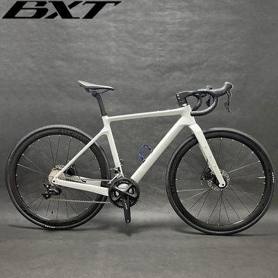 Carbon Gravel Bike With Disc Brake Full Hidden Cable Road Bike 700C Shimano Group Set