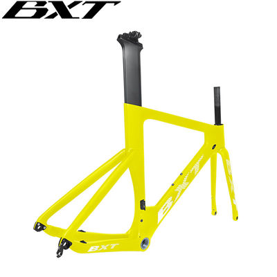 Aero Shaping Full Carbon Fiber Bicycle Frame 700C Disc Brake Road Bike Frameset