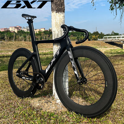 Professional Carbon Fiber Track Bike 700C EPS Technology Fixed Gear Bicycle