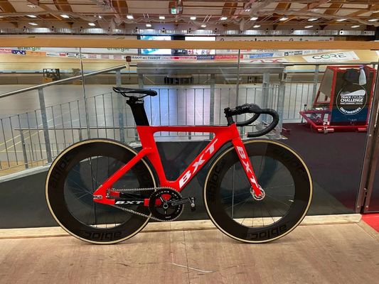 Professional Carbon Fiber Track Bike 700C EPS Technology Fixed Gear Bicycle