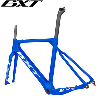 275 Carbon Gravel Bike Frame Disc Brake Road Bicycle Frameset 700C