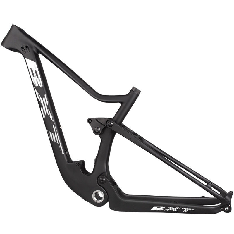 XC Full Suspension Carbon Fatbike Frame Dual Disc Brake 29er Boost Thru Axle