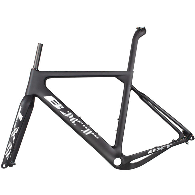 T1000 Carbon Fibre Gravel Bike Frame Carbon Fiber Road Bicycle Frameset 700C