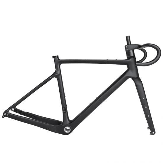Disc Brake Carbon Gravel Bike Frameset 700C Carbon Road Frame