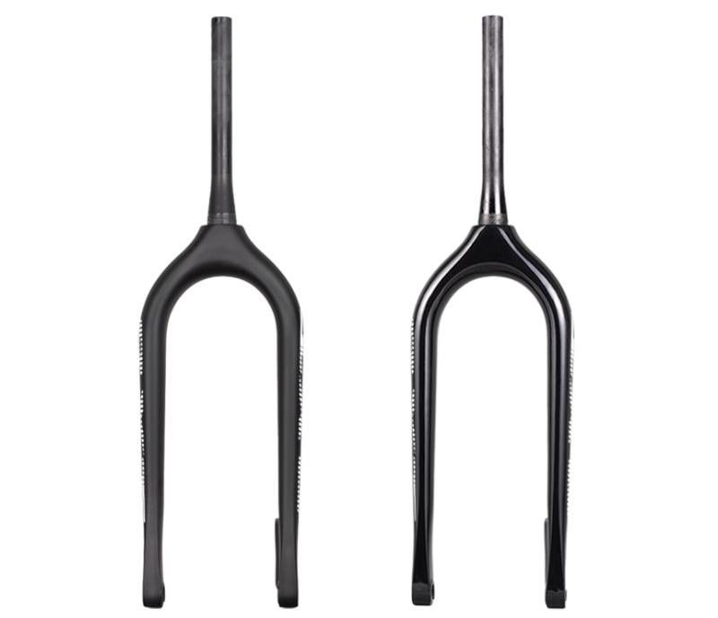26 Thru Axle Carbon Mountain Bike Fork T800 Mountain Bicycle Snow Fat Bike Forks