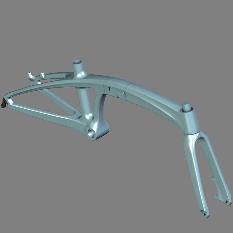 20 Inch Full Carbon Folding Bike Frame Bicycle Hard Frameset Lightweight