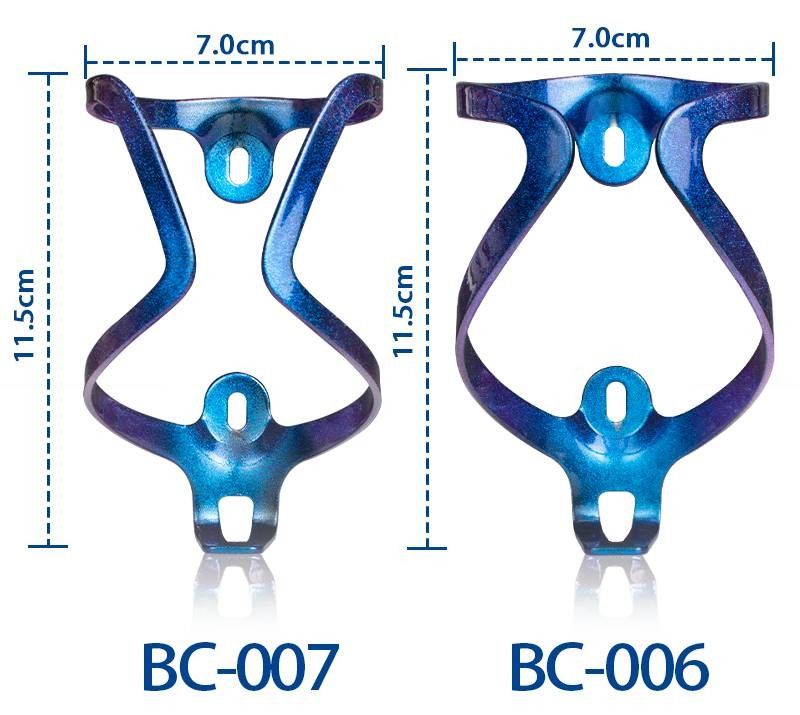 Universal Mountain Road Bicycle Water Bottle Cage Colorful Blue