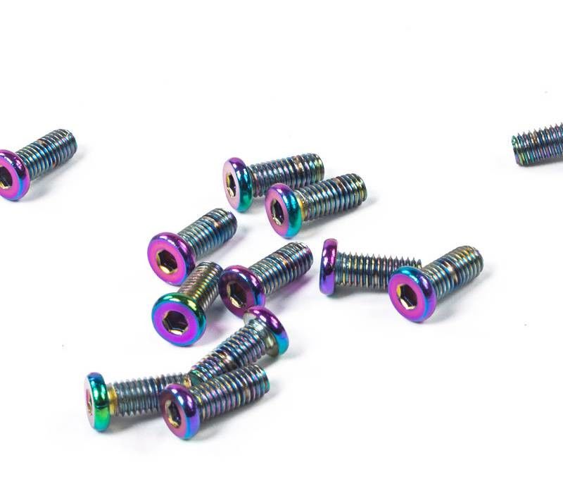 Universal Mountain Road Bicycle Bottle Cage Screw Dazzle colorful