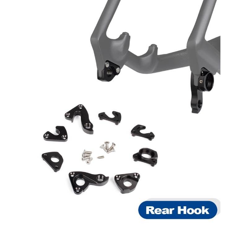 Thru Axle Rear Derailleur Bracket Mount Hanger Carbon Road Bike Mountain Bicycle Frame