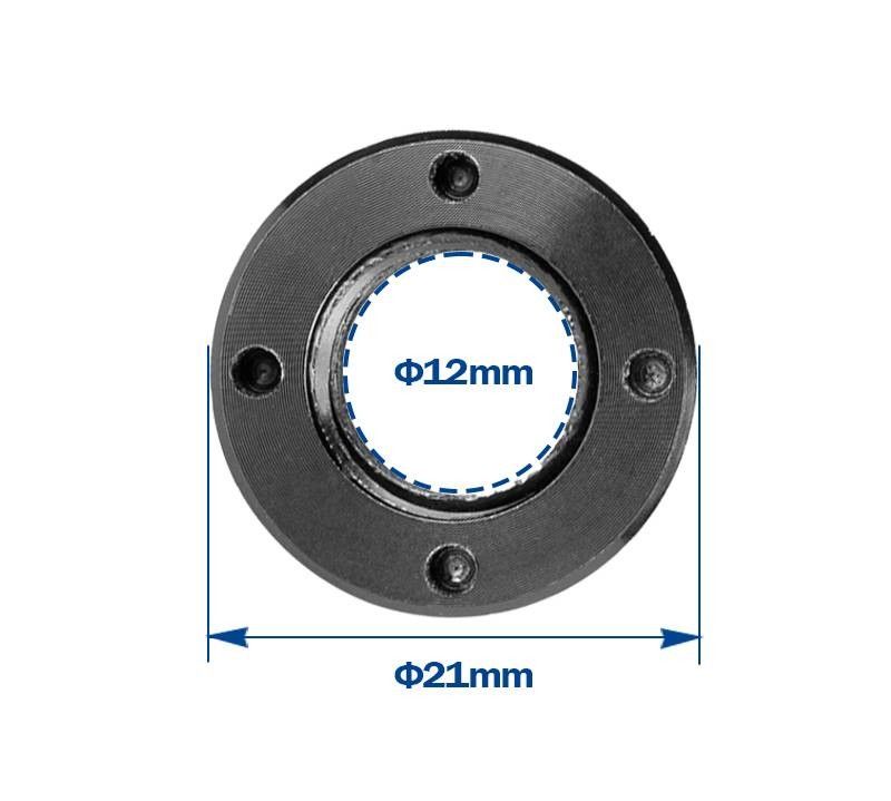 Bicycle 7075 Hign Strength Aluminum Alloy Thru Axle Lock Nut 12mm