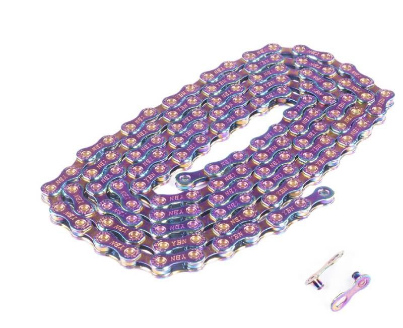 BXT Mountain Bicycle Chain 10 11 12 Speed Dazzle Color Road Bike Chain
