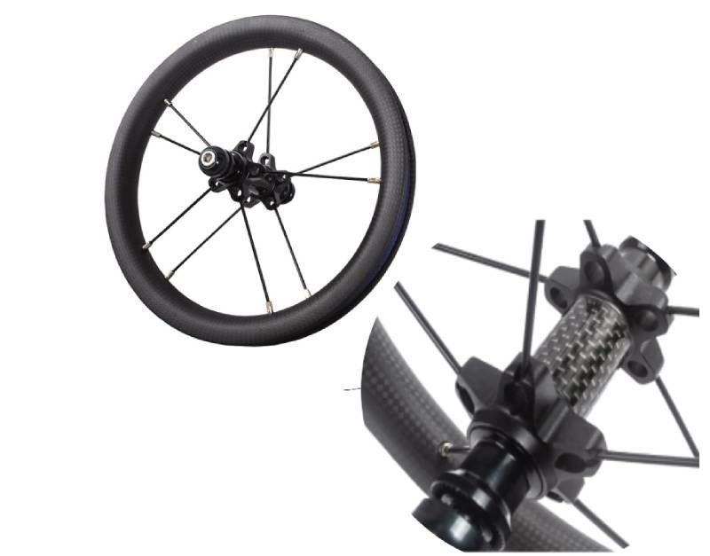 Small Kids Bike Wheel Full Carbon Fiber Children Push Balance Bike