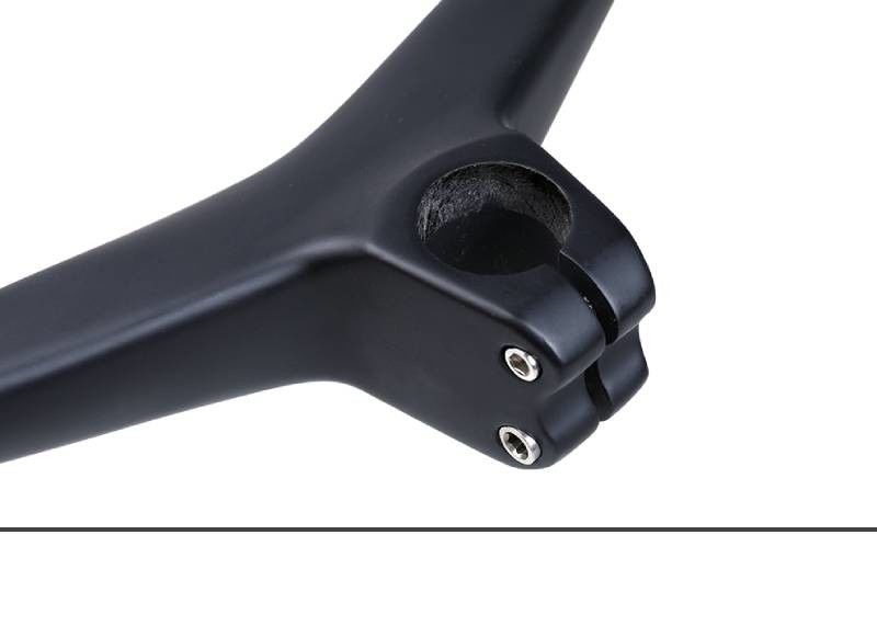 BXT Carbon Road Bike Handlebar T1000 Mountain Bike Integrated Stem Handlebar MTB