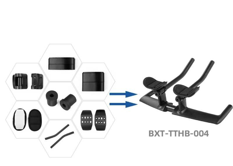 Aero Carbon Fiber Triathlon Bike Handlebar TT Integrated Carbon Handlebar