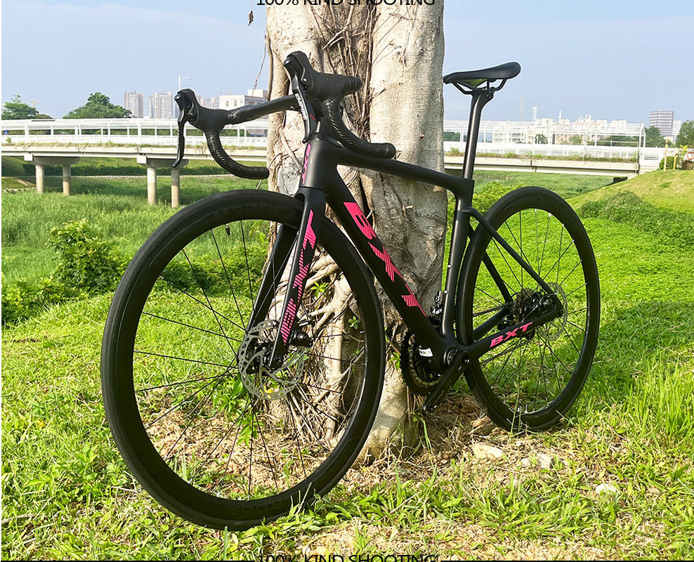 Shimano Group Set 22 Speed Carbon Road Bike Hidden Cable Disc Brake 700C